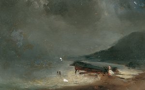 月の湖 作： Joseph Brunner