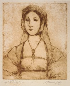 フランドルの貴婦人 作： Joseph C. Claghorn