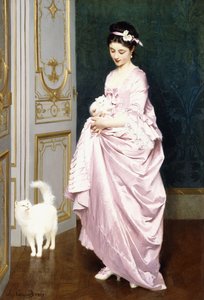 猫の愛情、1872