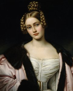 キャロライン・グラーフィン・ホルンシュタイン（1815-59）の肖像