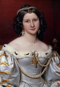 シャルロットの肖像画 ジョセフ・カール・スティーラー（1781-1858）作 作： Joseph Carl Stieler