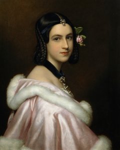 レディ・ジェーン・アースキンの肖像 作： Joseph Carl Stieler