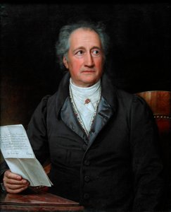 著者の肖像ヨハン・ヴォルフガング・フォン・ゲーテ1749-1832、1828