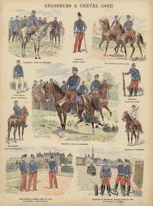 フランス軍のChasseurs a cheval