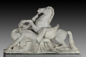 1800年6月14日のマレンゴの戦いでのルイチャールズアントワーヌデサイクス将軍の死 作： Joseph Chinard
