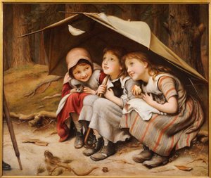 三匹の子猫、1883 作： Joseph Clark