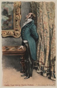 Mr.Dombey, Dombey & Son (カラーリトグラフ)