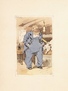 ジャック・バンズビー大尉、ドンビーと息子（1848） 作： Joseph Clayton  Clarke