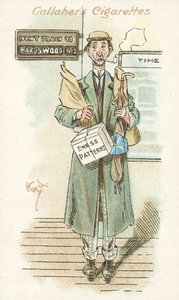 雑草の投票者No.36（カラーリトグラフ） 作： Joseph Clayton (1856 1937) Clarke