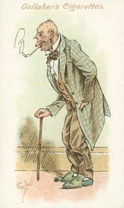 雑草の投票者 38号（カラーリトグラフ） 作： Joseph Clayton (1856 1937) Clarke