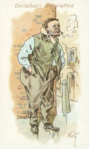 雑草の投票者たち 第7号（カラーリトグラフ） 作： Joseph Clayton (1856 1937) Clarke