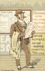 ロンドンのタイプ、レーシングマン 作： Joseph Clayton Clarke