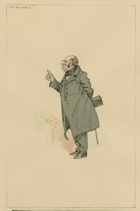 ミスターバケット、1920年代（紙にトイレとペンとインク） 作： Joseph Clayton Clarke