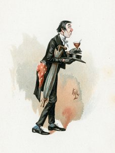 Stiggins氏、「Charleser Sketches from Charles Dickens」、1890年頃のイラスト