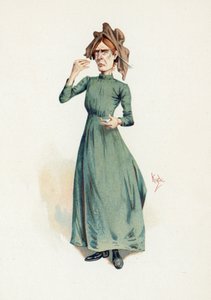 サリーブラス、「Charleser Sketches from Charles Dickens」、1890年頃のイラスト 作： Joseph Clayton Clarke