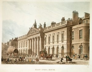 1817年、ロンドンの東インド・ハウス