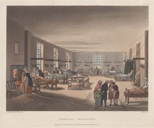 Hospital, Middlesex, April 1, 1809., April 1, 1809. 作： Joseph Constantine Stadler