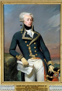 ラファイエット侯爵ジルベール・デュ・モティエの肖像（1792年）