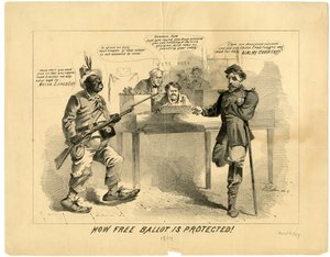 1864年の無料投票の保護方法