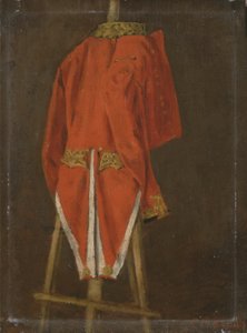 ジョン・フェイン（1784-1859）の第11代ウェストモーランド伯爵に属するコートの研究（パネルに油彩）