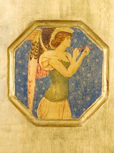 十字架を持つ天使（「Crystofore」の詳細 作： Joseph Edward Southall