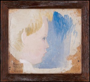 Head Of A Boy（少年の頭） 1916年 作： Joseph Edward Southall