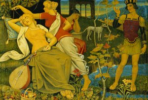 眠れる森の美女 作： Joseph Edward Southall