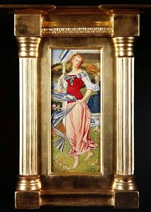 アレトゥーサのフィギュアの習作 作： Joseph Edward Southall