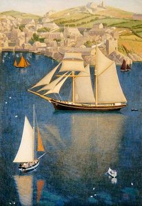 ザ・スクーナー 作： Joseph Edward Southall