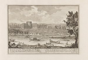 1719年、ウィーンのパレ・アルタン。 作： Joseph Emanuel Fischer von Erlach