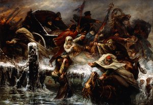 皇帝を通過させよう！、1901 作： Joseph Emanuel Van Den Bussche