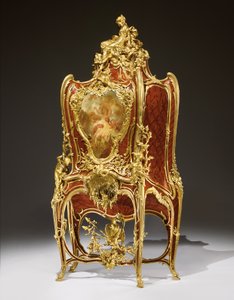 装飾されたジュエリーホルダー 作： Joseph Emmanuel Zwiener