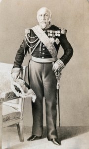 サン＝ジャン・ダンジェリーの牧童レグノー伯爵（1794-1870）の肖像。プレヴォの写真