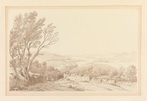 バリグの上からウィンダミアの景色 作： Joseph Farington
