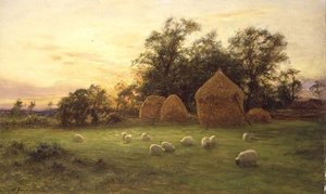 夕方 作： Joseph Farquharson