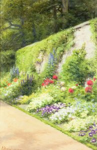 アーティストの庭 作： Joseph Farquharson