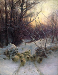太陽は冬の日を閉じた 作： Joseph Farquharson