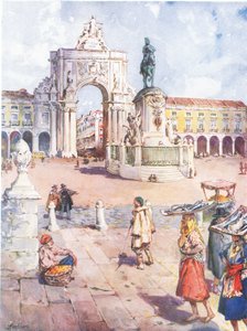 1930年頃、ハチンソン＆ソンが発行したハッチソンピクチャーズヨーロッパのプラカドコメルシオ（リスボン）