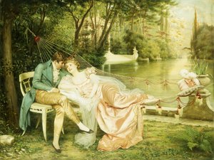 浮気 作： Joseph Frederick Charles Soulacroix