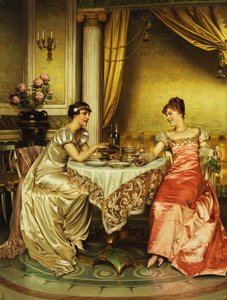 面と向かって、 作： Joseph Frederick Charles Soulacroix