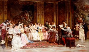 コンサート、 作： Joseph Frederick Charles Soulacroix