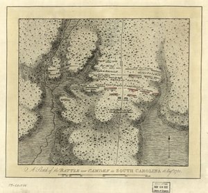 サウスカロライナ州カムデン近郊の戦い