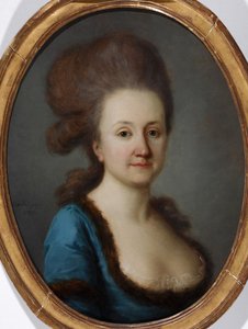 ユーフロシン・カタリーナ・フォン・ボックの肖像、生まれフォンスタッケルベルク1752-1821、1780 作： Joseph Friedrich August Darbes