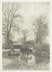 スリーピー・ホロウ、c。 1889年、1889年に印刷。 作： Joseph Gale