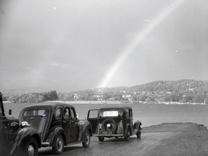 ラグリッグ・ターンに駐車する車 作： ジョセフ・ハードマン