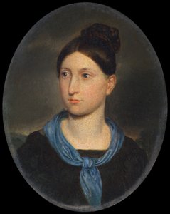 少女の肖像画 作： Joseph Hasslwander