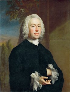 黒い無名の男、1735 作： Joseph Highmore