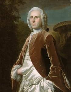 フリーマン・フラワー、1747年 作： Joseph Highmore