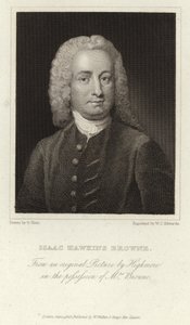 アイザックホーキンスブラウン-英語の作家および政治家（1705-1760） 作： Joseph Highmore