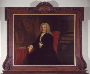 ファウンドリング病院の総督、トーマスエマーソンの肖像（1745年）、1731年 作： Joseph Highmore
